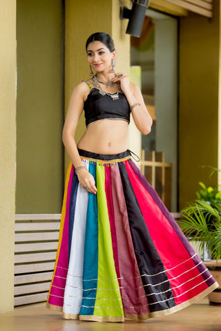 Multi color lehenga choli images