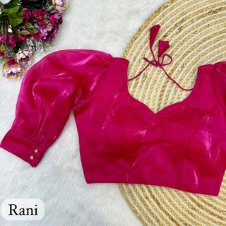 Beautiful Designer Rani Blouse For Lehenga