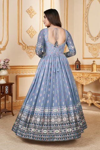 Blue Gown for women