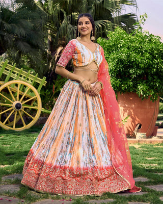 Multicolor Lehenga Choli online USA UK CANADA