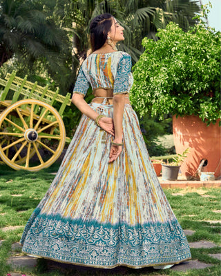 beautiful party wear lehenga choli for wedding