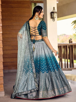 Glamourous ghagra lehenga choli for special occasions for woman