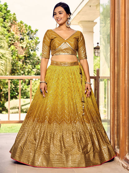 designer ethnic wear lehenga for wedding 
