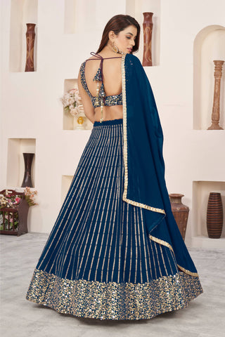 Party wear lehenga choli with dupatta online