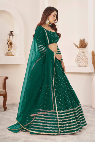 Green Lehenga Bridal
