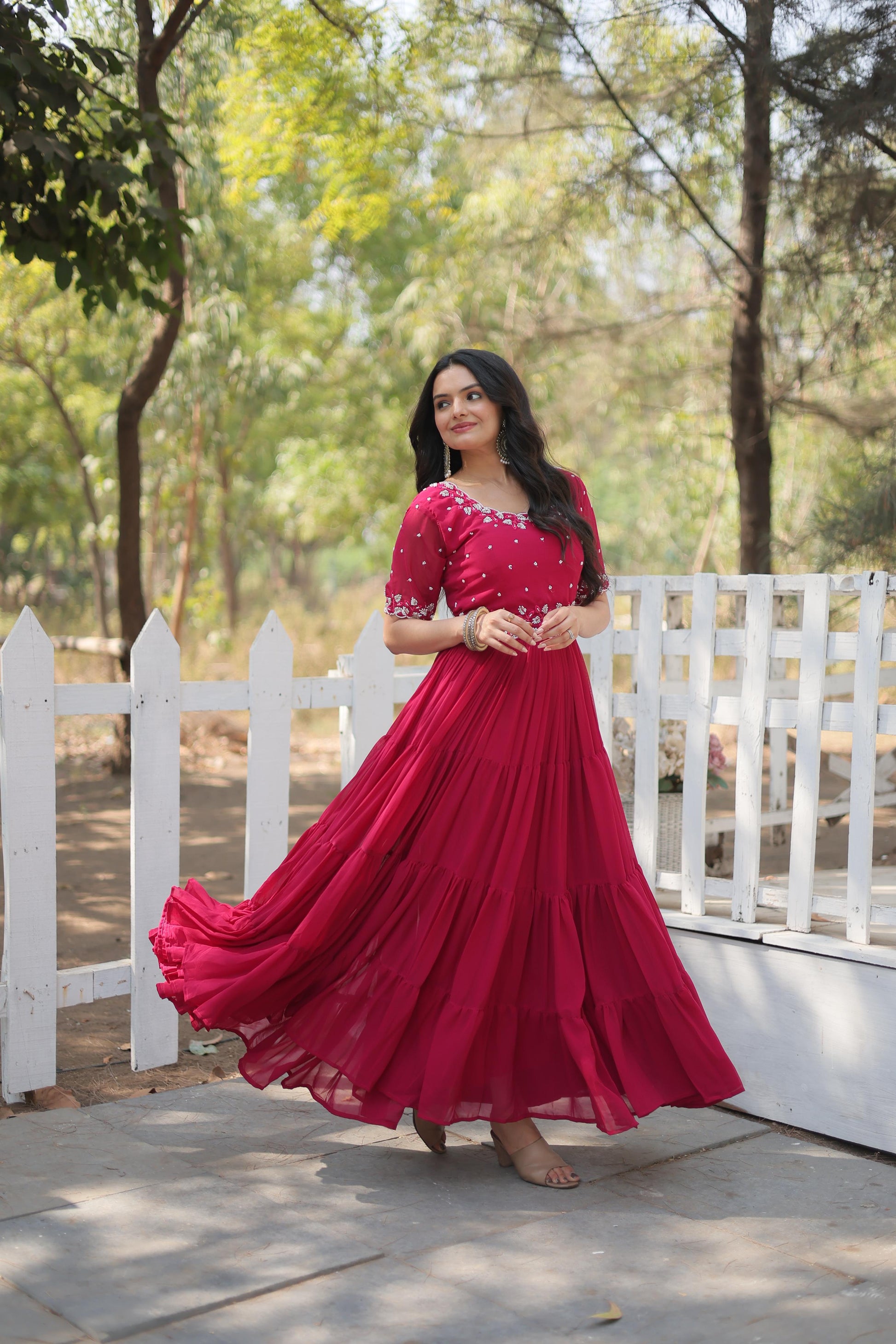Pink Gown for party
