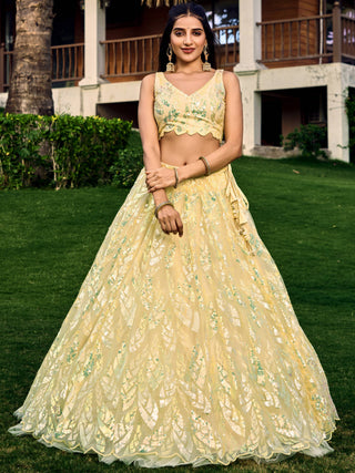 Yellow Lehenga for Women