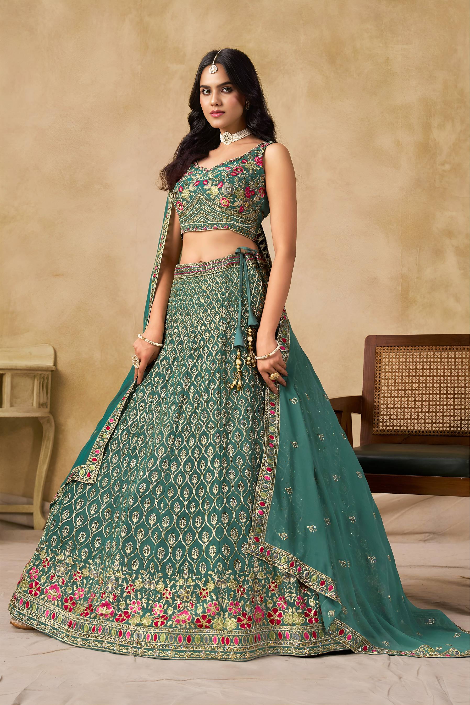 ready to wear lengha choli in usa