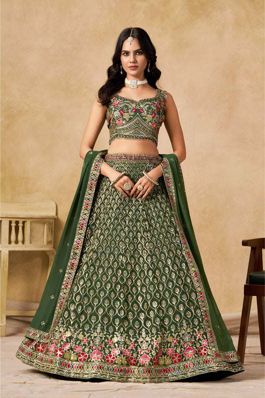 green lehenga choli etsy shopping near me