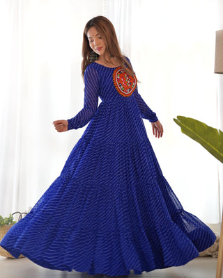 Traditional Blue gown 