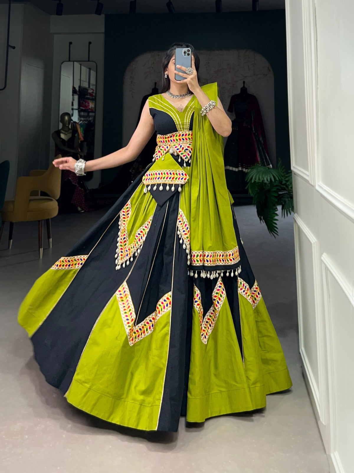 South ghagra Blouse Design