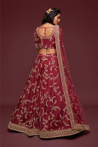 Maroon Lehenga Bridal