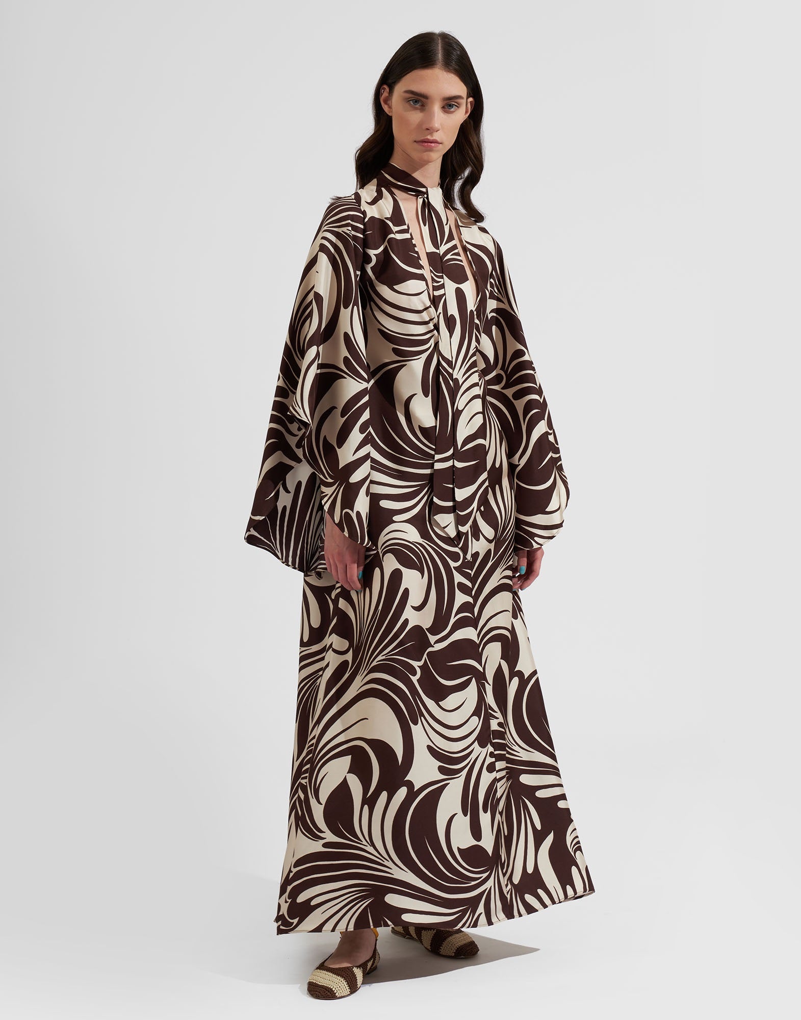 Long wedding guest wear dress