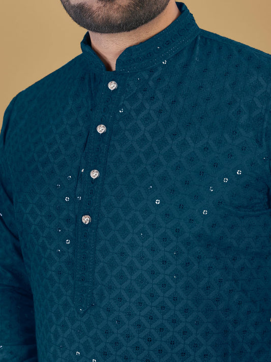 wedding wear lucknowi kurta