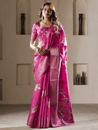 Dola Silk Saree Party Wear
