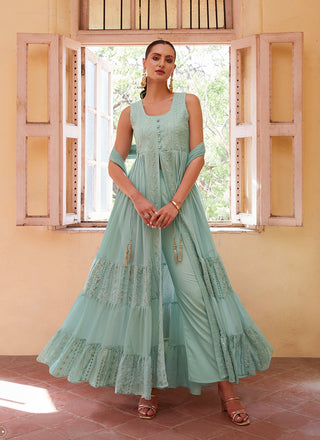 Rama color georgette gown for women price
