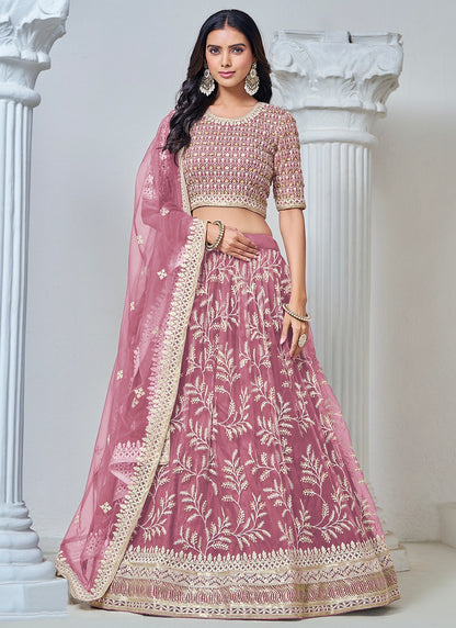 Pink Lehenga Choli for women
