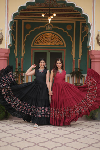 navratri special gown for women