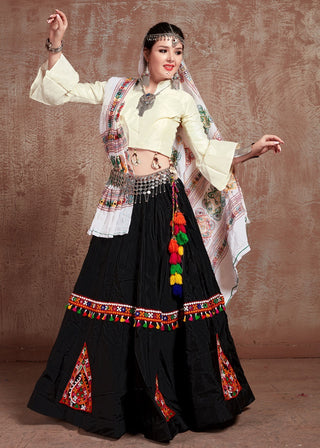 Black traditional lehenga choli