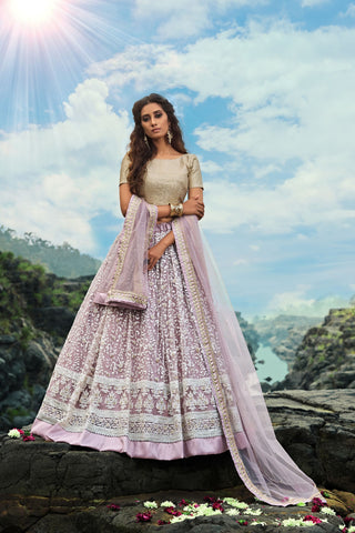 soft silk lehenga choli