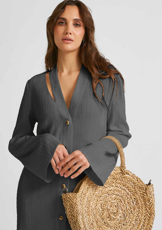 Amazing Grey Caftan For Womens