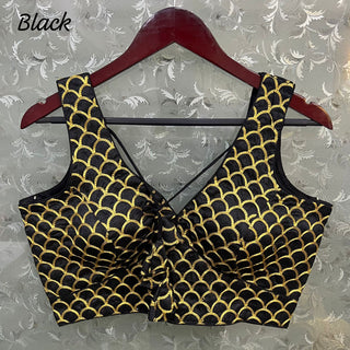 Black Party Wear Blouse