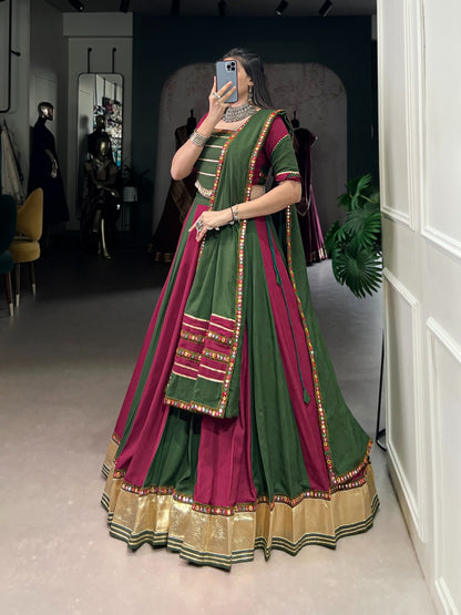 Maroon color rayon lehenga choli 
