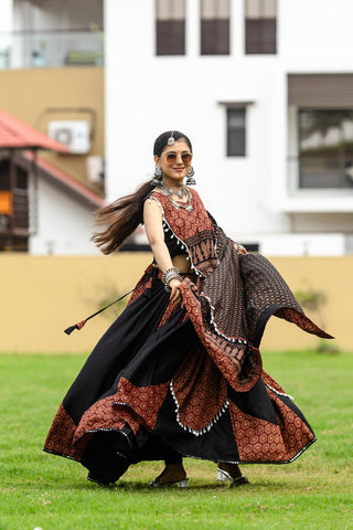 Best black chaniya for navratri
