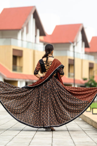 Black Chaniya For Navratri