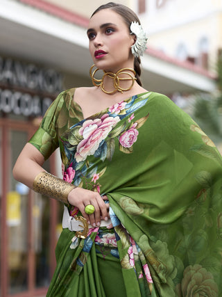 Georgette sarees Party Wear
