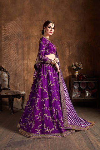 Light purple lehenga for wedding with price