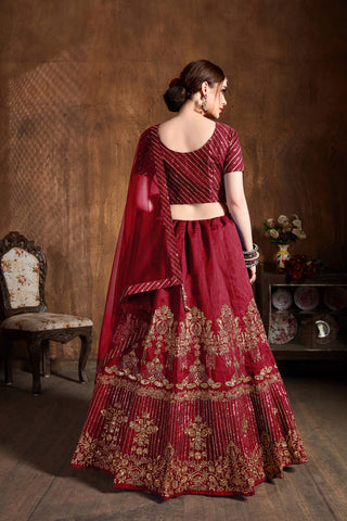 Red lehenga for Women