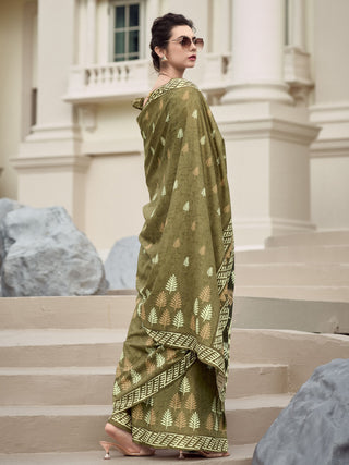 Pure mulmul Cotton Saree
