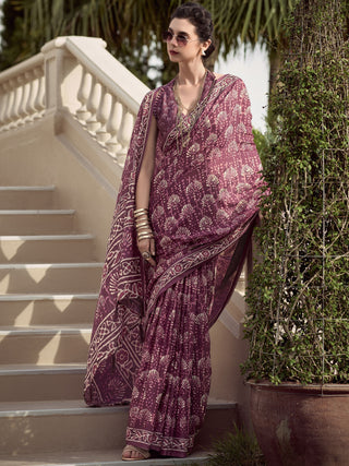 Wine pure mal mal cotton saree price
