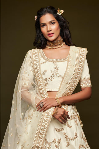 White Lehenga Choli for Wedding