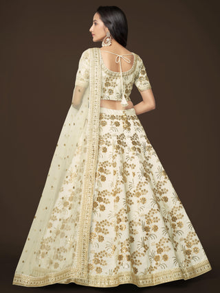 silk bridal lehenga designs