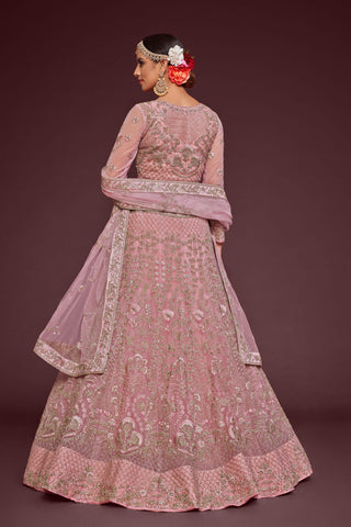 Simple pearl lehenga designs