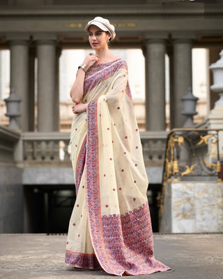 Pure Linen Silk sarees with price