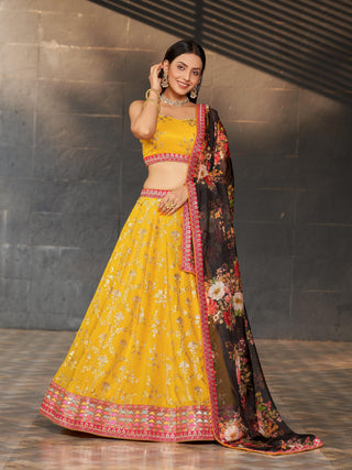 Haldi Wear Lehenga Choli