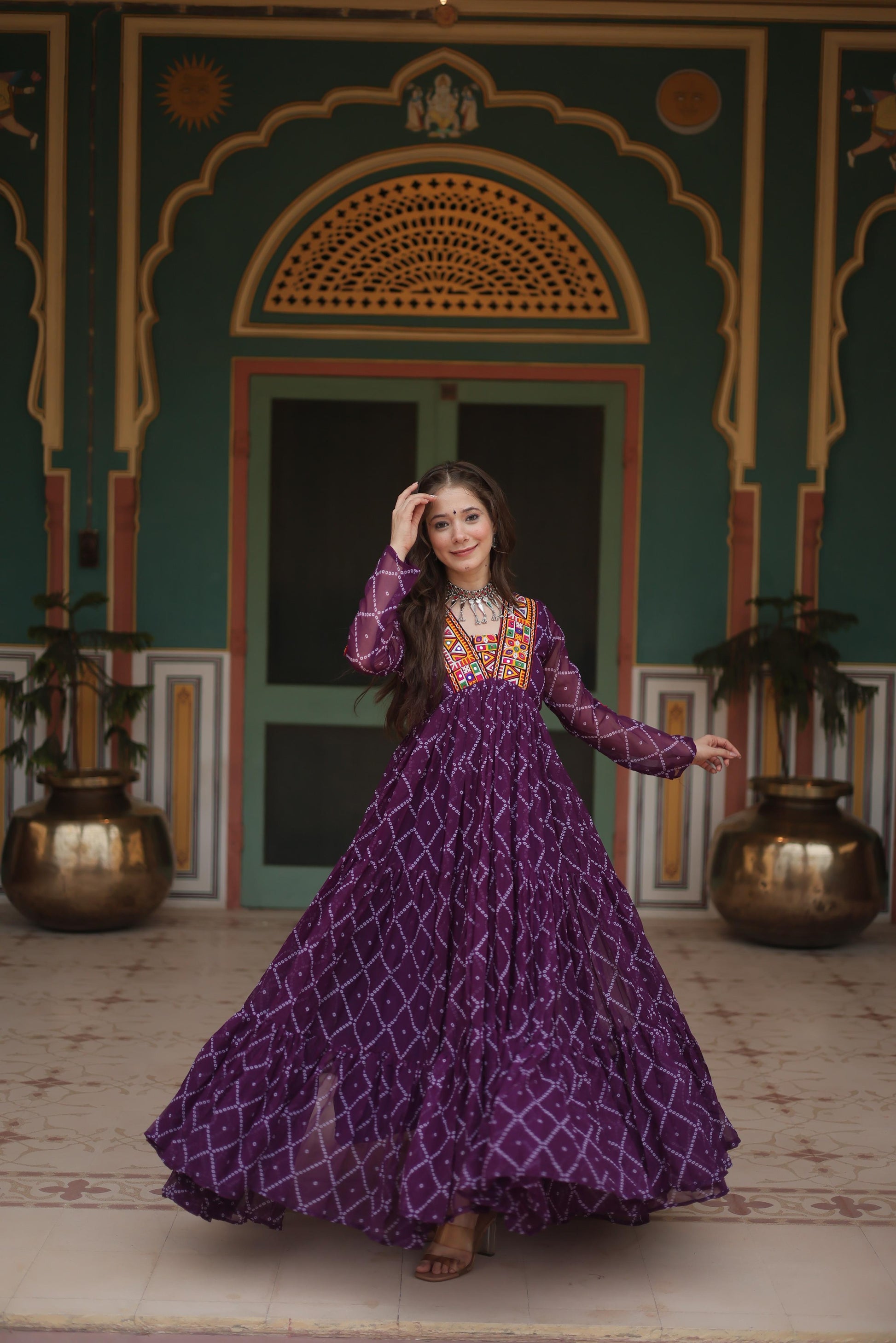 Traditional navratri gown