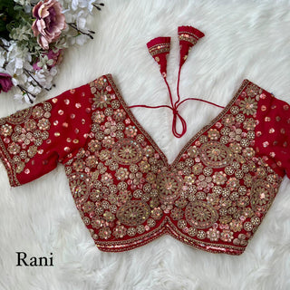 Beautiful Rani Blouse For Lehenga