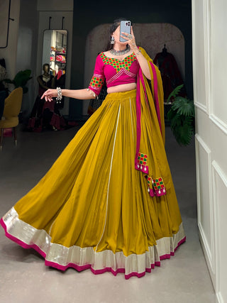 Simple plain Lehenga designs