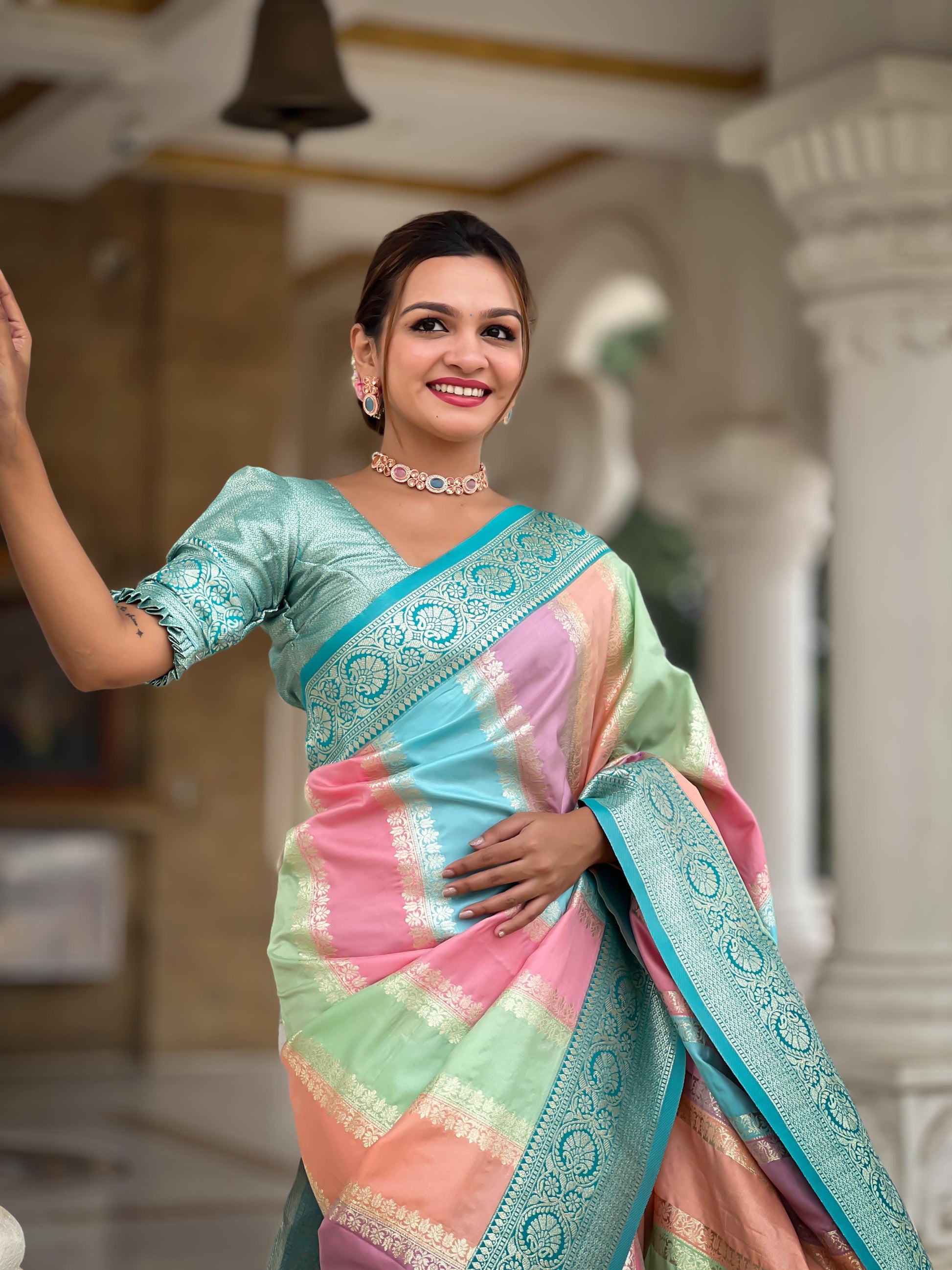 Pure Banarasi Silk saree design