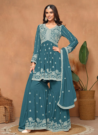 Rama georgette sharara suit for women price
