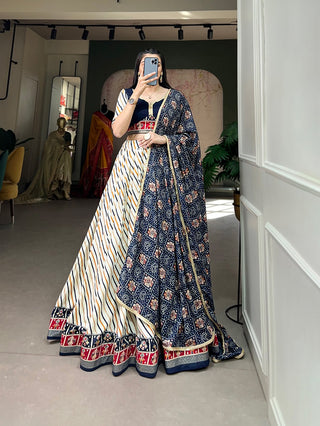 Gujarati patola lehenga with dupatta