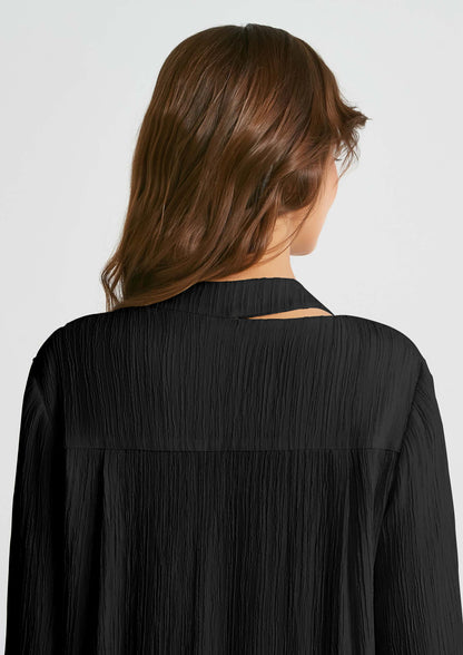 Black color stylish caftan