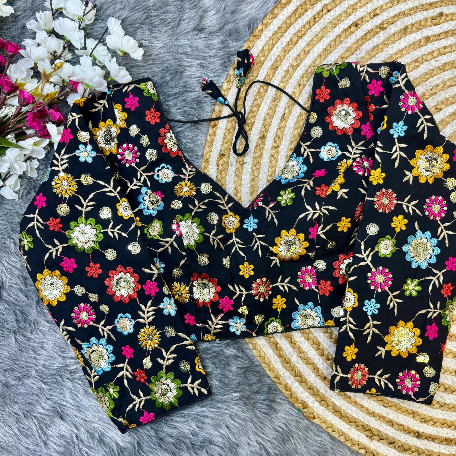 simple modern blouse designs