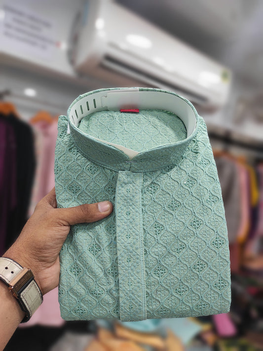 Rayon designer kurta for men