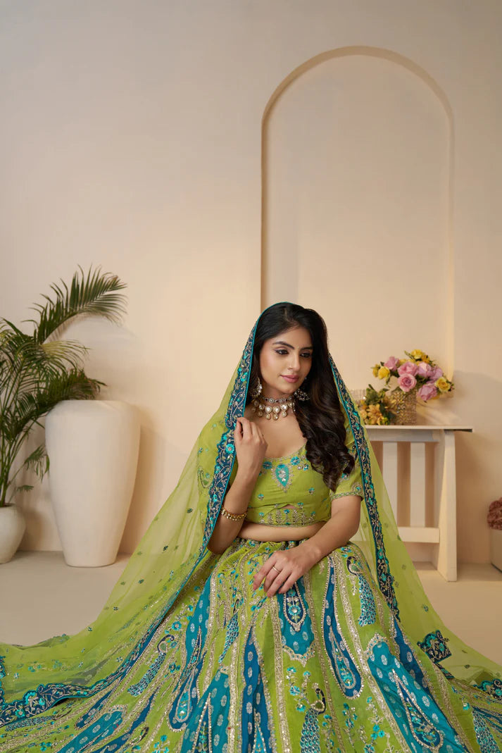 Reception wear lehenga choli USA