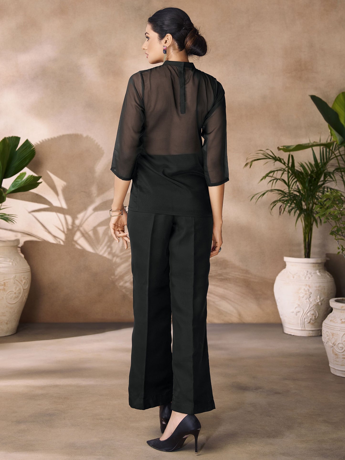 Black color co ord set online shopping